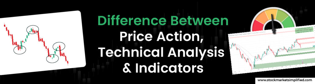 Difference Between Price Action, Technical Analysis & Indicators