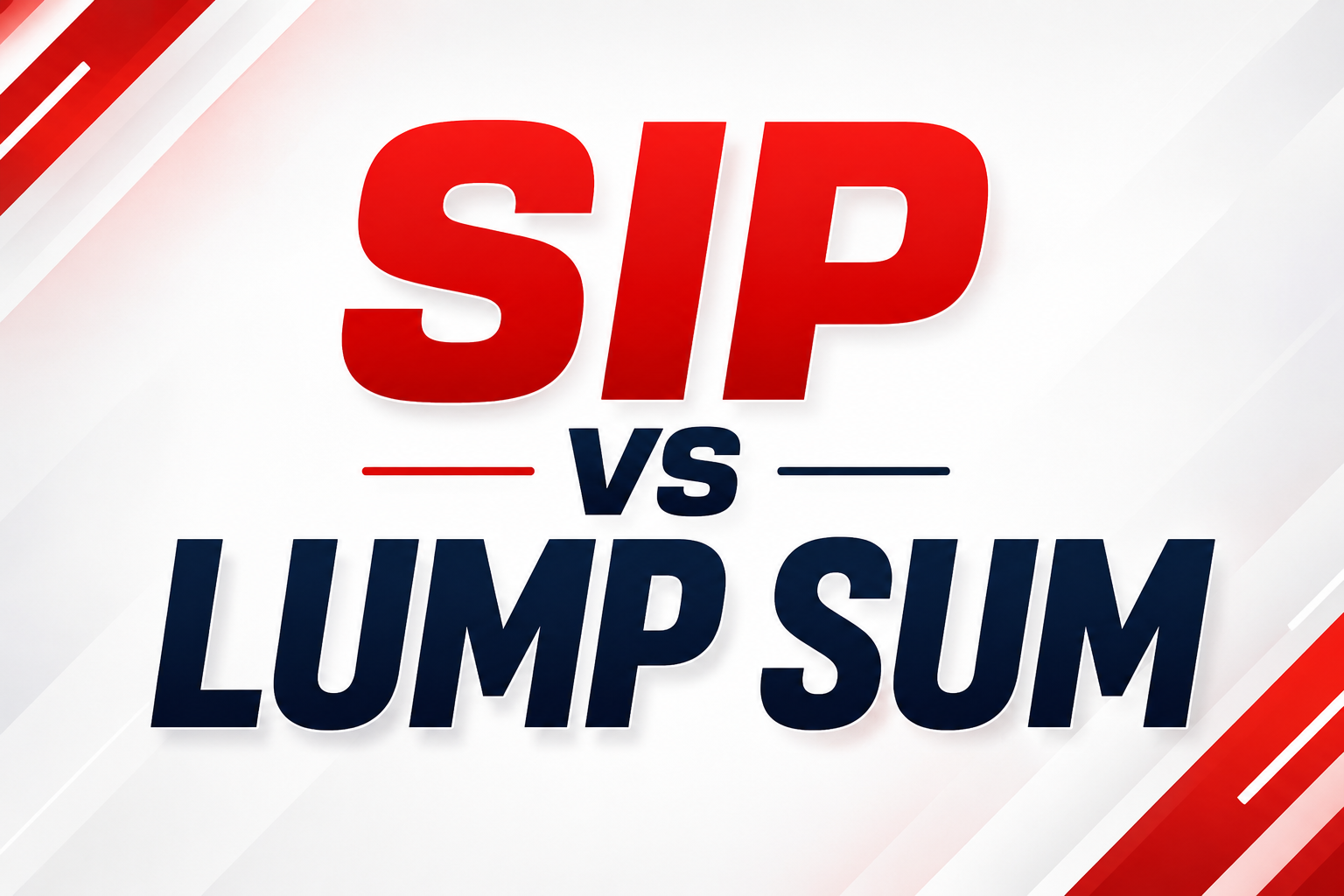 sip vs lump sum